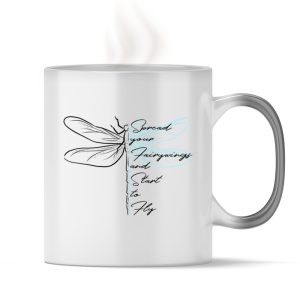 Libelle Spread your fairywings and fly  – Magic – Tasse