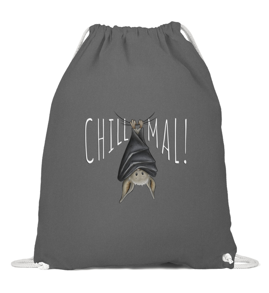 Chill Mal gemütliche Fledermaus – Baumwoll Gymsac – Bild 2