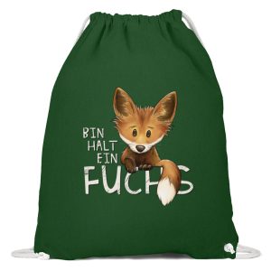 Bin halt ein Fuchs  – Baumwoll Gymsac
