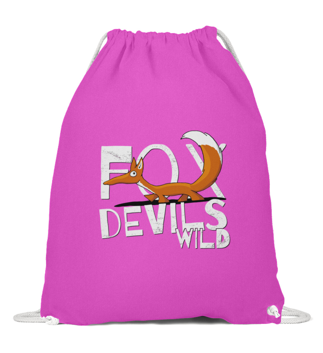 Fox-Devils-Wild Fuchs – Baumwoll Gymsac – Bild 6