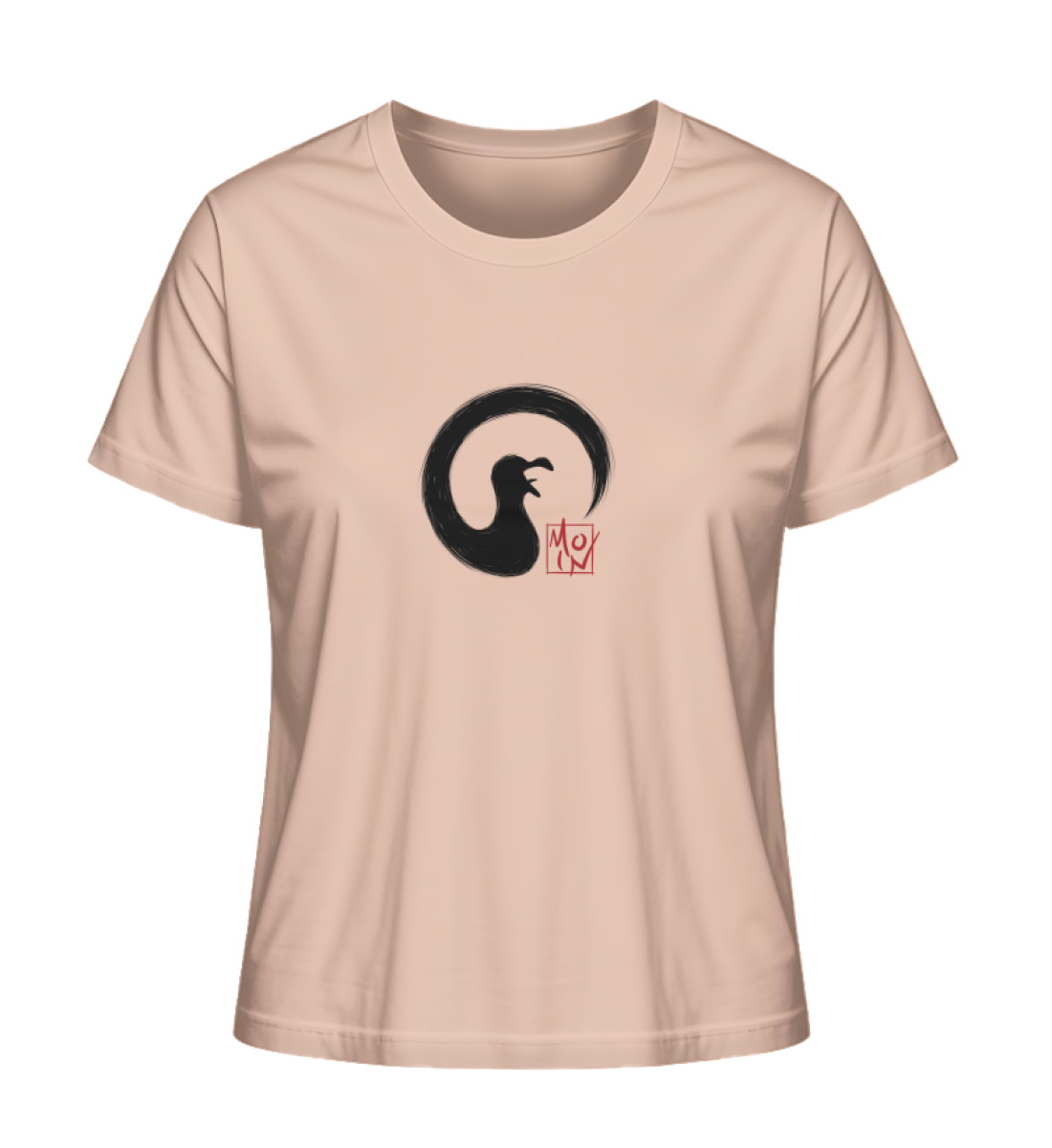 Moin kreischende japanische Enso Möwe – Damen Premium Organic T-Shirt 2.0 ST/ST – Bild 3