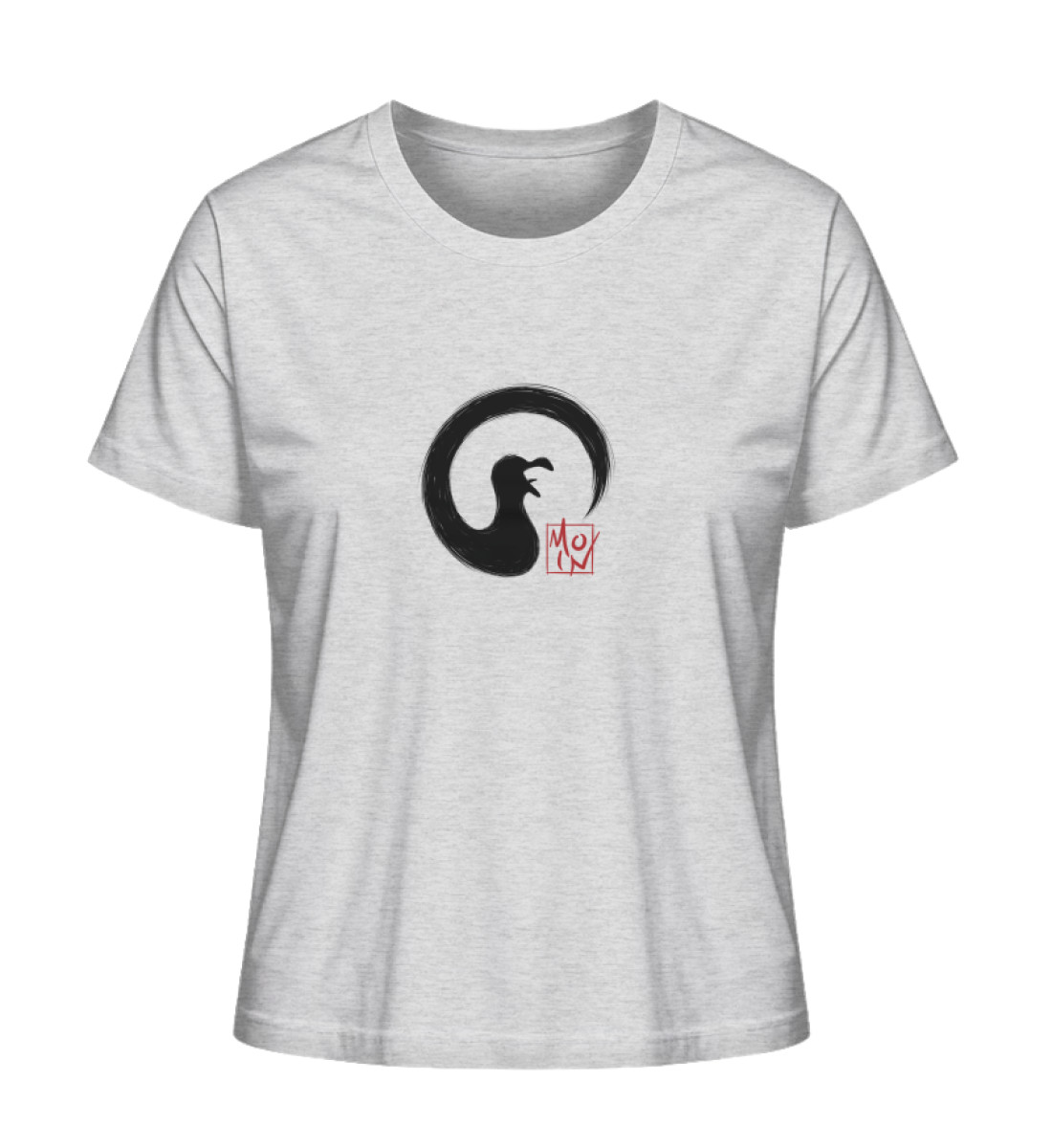 Moin kreischende japanische Enso Möwe – Damen Premium Organic T-Shirt 2.0 ST/ST – Bild 5