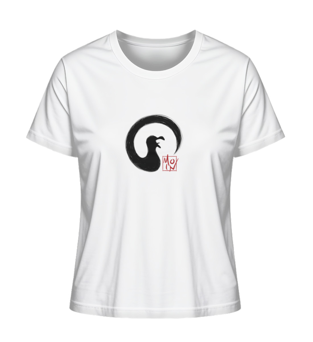 Moin kreischende japanische Enso Möwe – Damen Premium Organic T-Shirt 2.0 ST/ST – Bild 9
